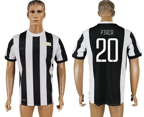 Juventus #20 Pjaca 120th Anniversary Soccer Club Jersey - Click Image to Close